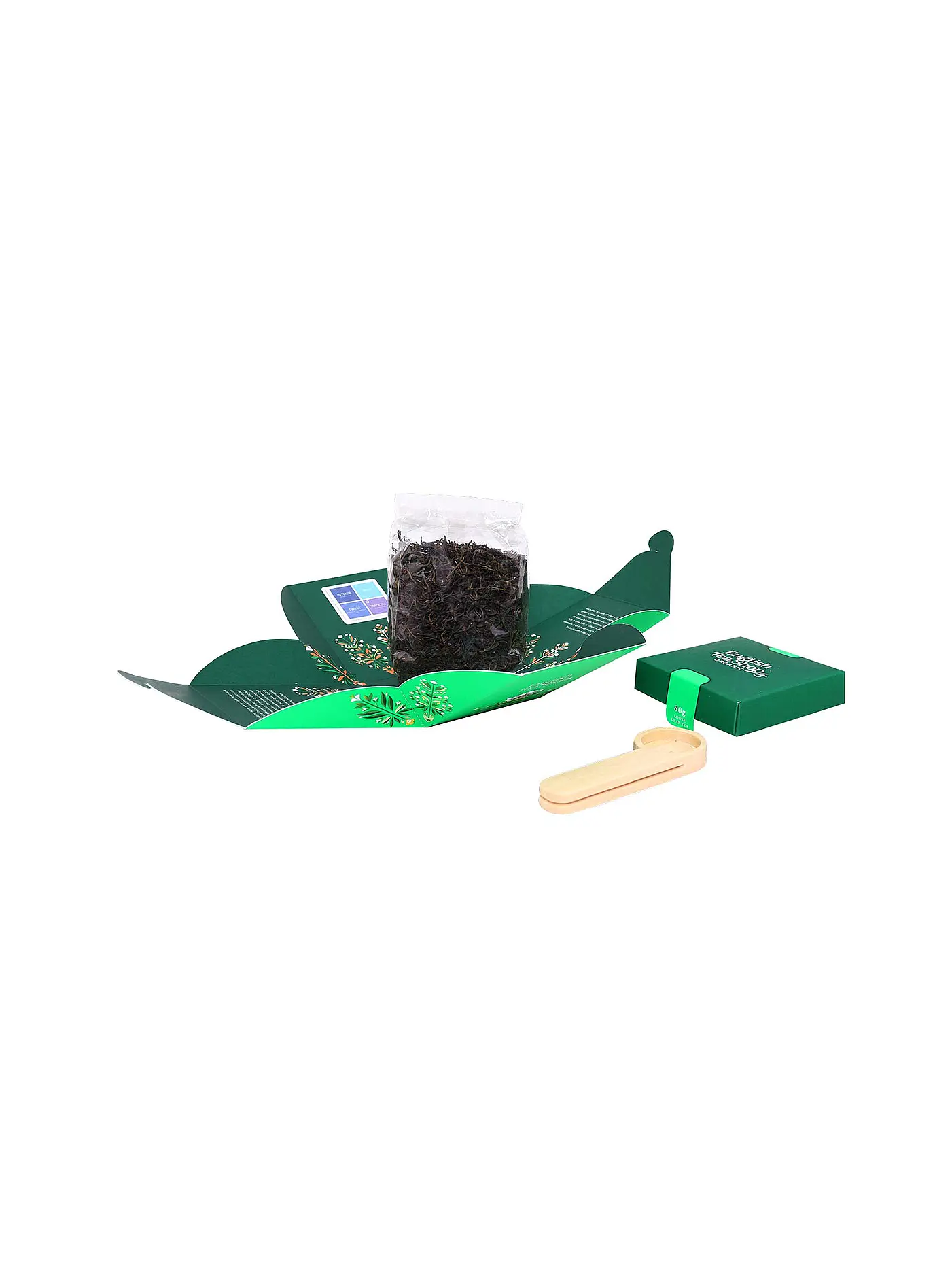 ENGLISH TEA SHOP | Grüner Tee, BIO Fairtrade, Loser Tee, 80g Box | 